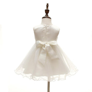 Baby Christening Gowns 3pcs Suit Baptism Little Girl Dress Cloak and Bonnet 0-12M