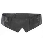 Adult Satoru Outfit Black Tops Pants with Wig Blinder and Glasses for Cosplay Party