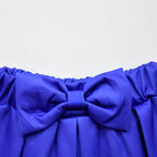 Girls Luisa Madrigal White T-shirt Blue Skirt Suit Party Carnival Hallowen Costume for Kids Age 2+