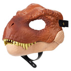 Kids Adult Dinosaur 3D Mask Breathable Latex Full Head Mask for Halloween Party Cosplay