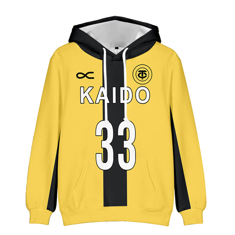Plus Size Pullover Sweatshirt Fashion No.33 Ashito Aoi Sport Uniform