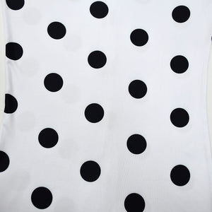 Kids White and Black Spotted Dog Costume Boys Girls Halloween Cosplay Jumpsuit and Cape