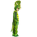 Kids Triceratops Costume Jurassic Tyrannosaurus Rex Dress Fancy Dinosaur Outfit for Halloween Party