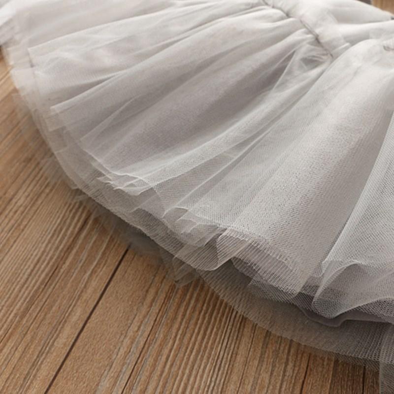 Kids Easter Dress 3T-7 Bunny T-shirt and Tutu Skirt 2pcs Suit Girls Easter Outfit