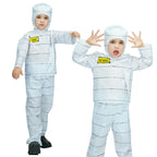 Children Halloween Cosplay Costume Under Wraps Boys Girls Ghost Horror Outfit for Halloween Party