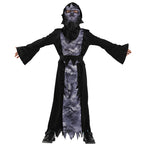 Kids Halloween Hell Devil Costume Scary Monster Phantom Grim Reaper Outfit for Masquerade Dress Up