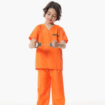 Boys Girls Pretend Play Costumes Police Doctor Nurse Chef Cosplay Costume Role Play Dress-Up Set