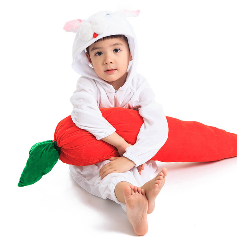 Kids Halloween Animal Costume Cute Onesie Rabbit Lion Kangaroo Outfit for Boys Girls Cosplay
