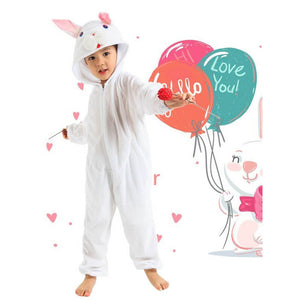 Kids Halloween Animal Costume Cute Onesie Rabbit Lion Kangaroo Outfit for Boys Girls Cosplay