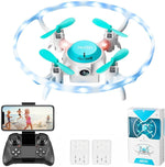 Camera Drone for Beginners Wifi FPV Live Video Quadcopter Remote Control Drone for Boys and Girls