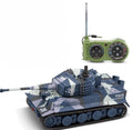 1:72 Remote Control Battle Tank Panzer Tank German Tiger Armored Vehicle With High Simulation