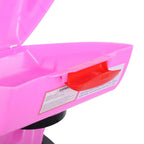 6V Electric Ride-on Motorcycle Kids 3 Wheels Ride on Car with Music, Horn and Headlights