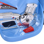 6V Electric Ride-on Motorcycle Kids 3 Wheels Ride on Car with Music, Horn and Headlights