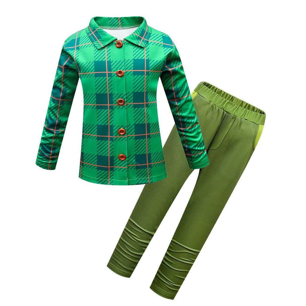 Kids Miriam Costume Turning Red Jumpsuit Shirt Pants Outfits Halloween Carnival Suit 2-12 Years