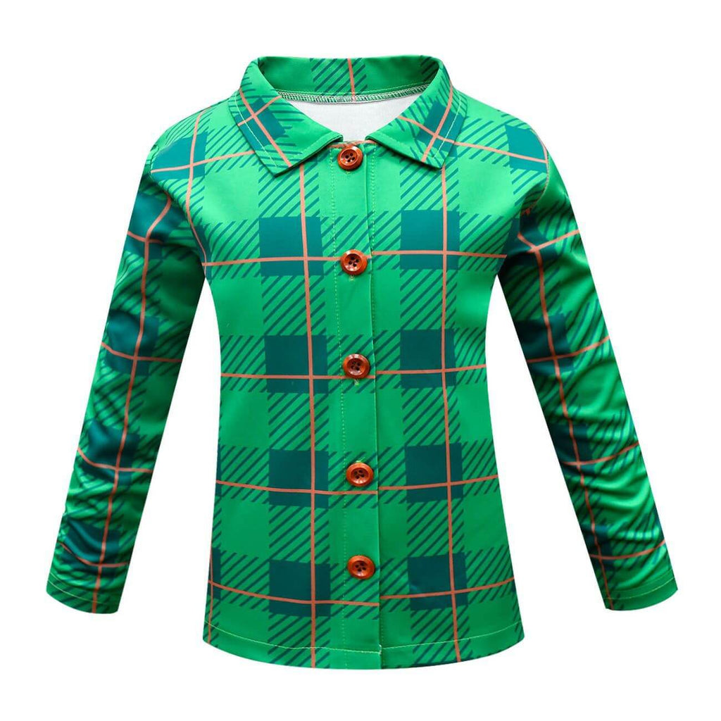 Kids Miriam Costume Turning Red Jumpsuit Shirt Pants Outfits Halloween Carnival Suit 2-12 Years