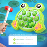 Funny Whack A Frog Game Interactive Toy with Soft Hammers Safe Kids Developmental Toy