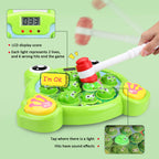 Funny Whack A Frog Game Interactive Toy with Soft Hammers Safe Kids Developmental Toy