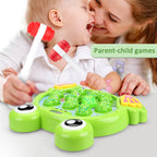 Funny Whack A Frog Game Interactive Toy with Soft Hammers Safe Kids Developmental Toy