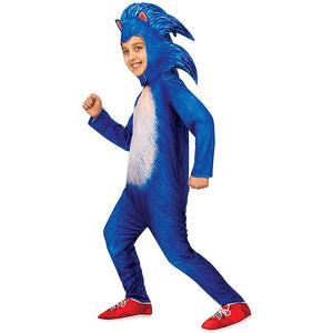 Kids The Hedgehog Costume Cosplay Cartoon Bodysuit Pretend Play Onesies For Boys Girls