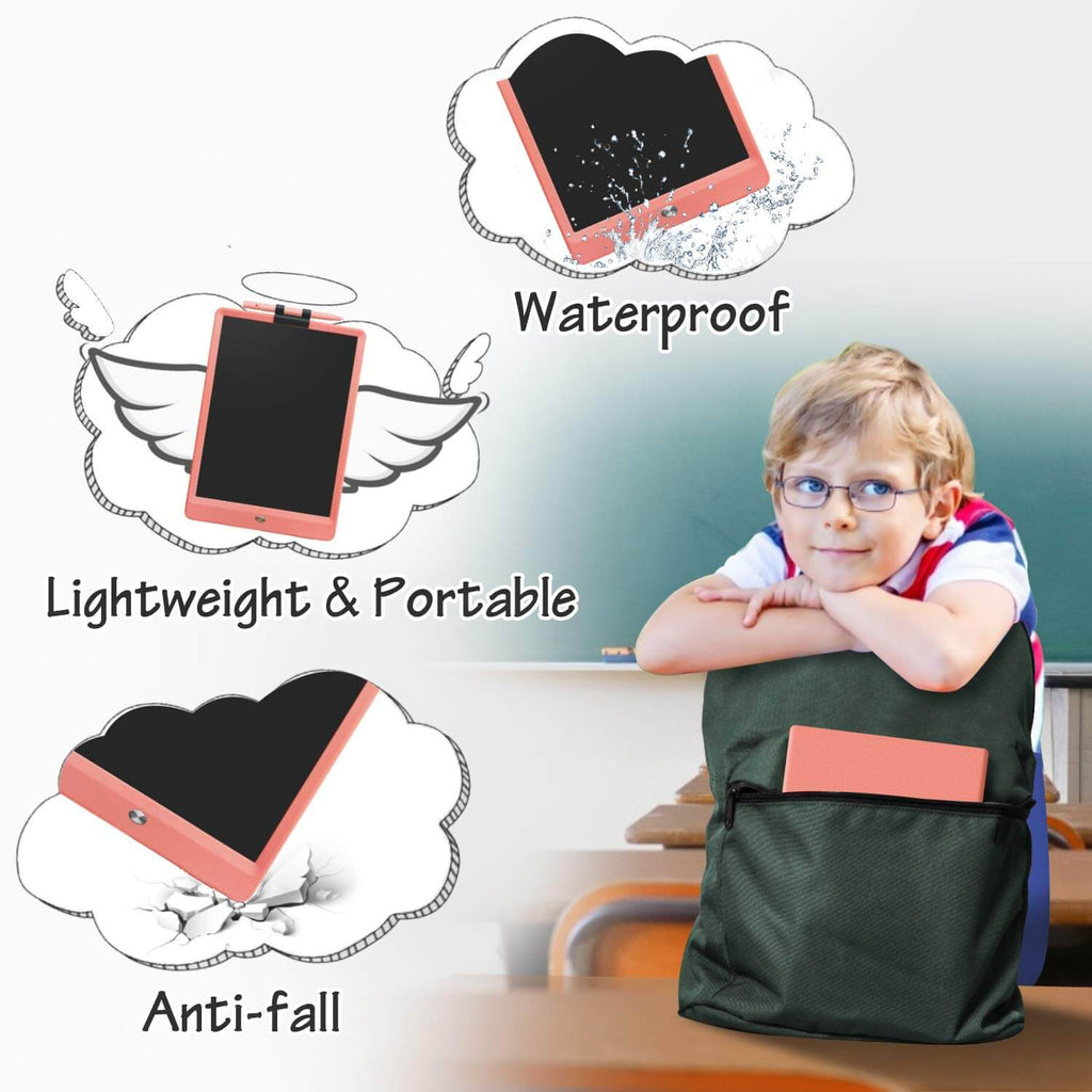 Kids LCD Writing Tablet 10 Inch Doodle Board Learning Education Drawing Tablet