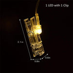 Photo Clips Remote LED String Lights 8 Fun Modes USB Fairy Lights Warm White for Hanging Pictures