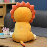 24" Cute Lion Plush Toys Sun Flower Stuffed Animal Hug Doll for Kids Baby Lovely Cartoon Christmas Gift