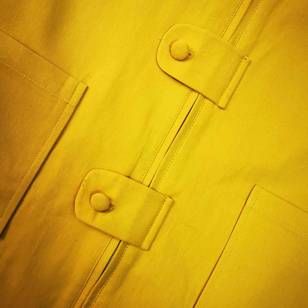 Six Cosplay Costume Kids Adult Hooded Jacket Yellow Coat for Halloween Dress Up