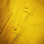 Six Cosplay Costume Kids Adult Hooded Jacket Yellow Coat for Halloween Dress Up