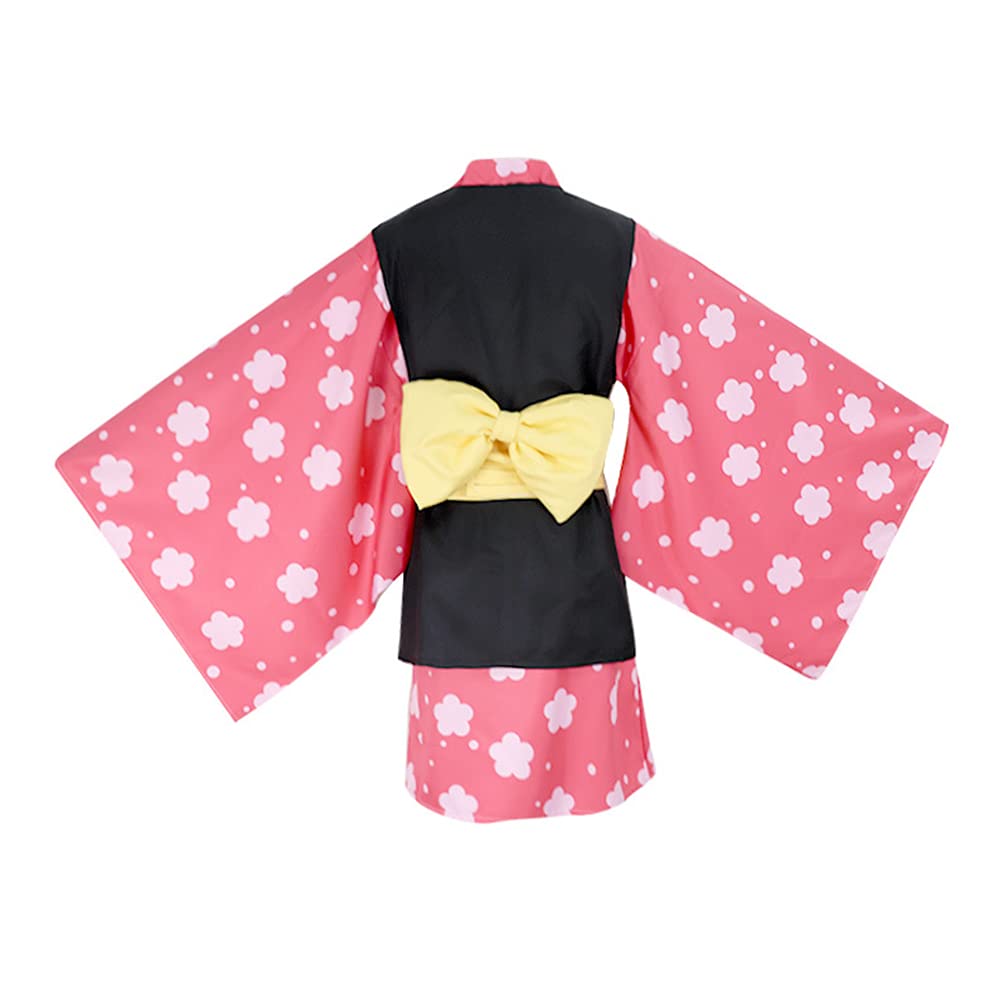 Kids/Adult Makomo Costume Halloween Makomo Cosplay Outfit Full Set Kimono Suit