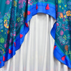 Girls Mirabel Cosplay Dress High Low Iregular Hem Fashion Kids Movie Costume