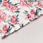 Mom and Daughter Dress Off Shoulder Ruffles Floral Mini Dress Vestido Mother and Daughter Clothes