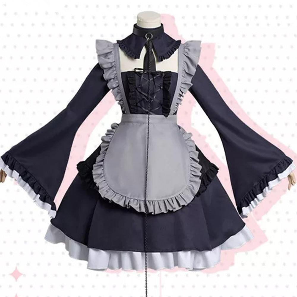Marin Kitagawa Maid Lolita Dress My Dress-Up Darling Cosplay Costume for Youth and Adult