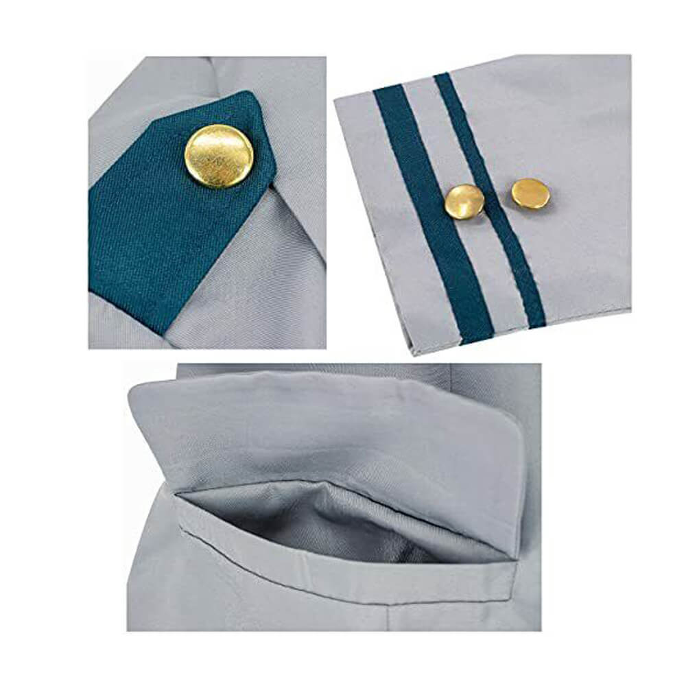 Adult Ochaco Cosplay Costume Uravity Cosplay Outfit Hero High School Dress Suit
