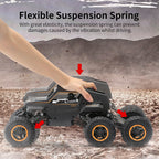 Kids 6 Wheels RC Car Reomote Control Monster Truck Dual Motors Two Speed Off-road Truck