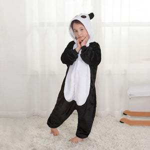 Kids and Adult Family Matching One Piece Panda Costumes Cosy Homewear –