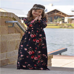Mommy and Me-Mother Daughter Floral Dress Family Matching Parent-child Long Dresses