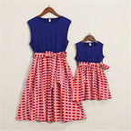 Mommy and Me-Mother Daughter Dresses Family Matching Outfits