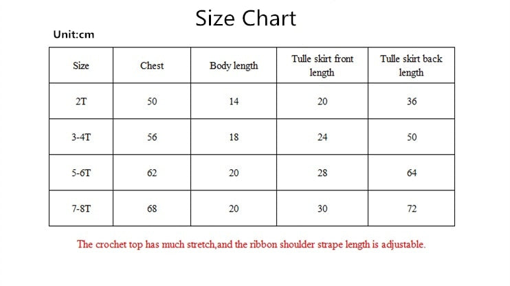 Girls Tutu Dress Evening Birthday Party Ball Gown Dress 2-8Y