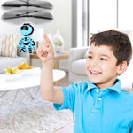 Hand Sensing Fly Robot Kids Suspension Aircraft Toys With USB