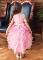 Fashion Girl Flower Dress Sequined Wedding Party Princess Dresses 3-12Y