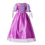 Girls Princess Dress Longest Hair Princess Outfit  Fairy Tales Cosplay Costume