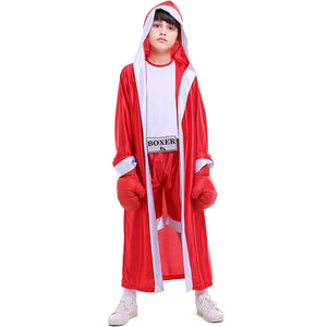 Kids Boy KickBoxing Robe Fight Shorts Festival Uniform