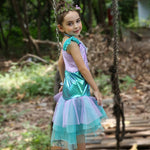 Girls Princess Dress Halloween Carnival Party Dress 4-10Y