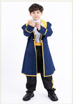 Boy Purim European Kings Prince Costume Carnival Fancy Wear