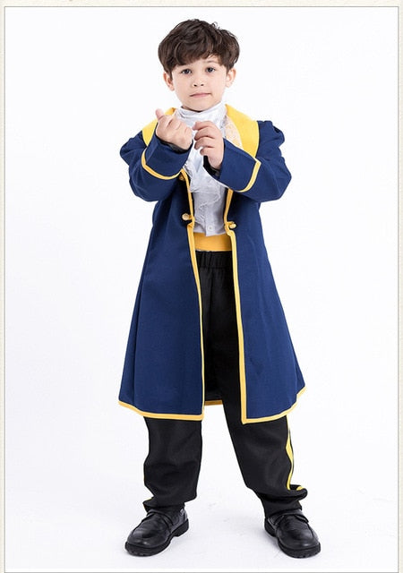 Boy Purim European Kings Prince Costume Carnival Fancy Wear