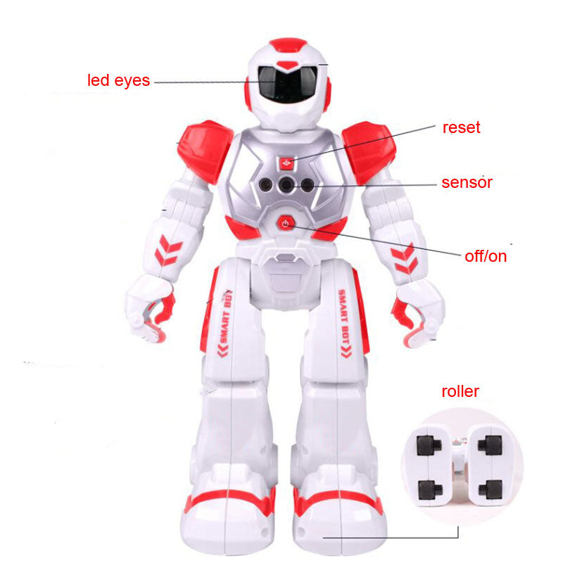Intelligent Programmable RC Robot Gesture Sensor 2.4G RC Smart Robot Educational Kids Toys