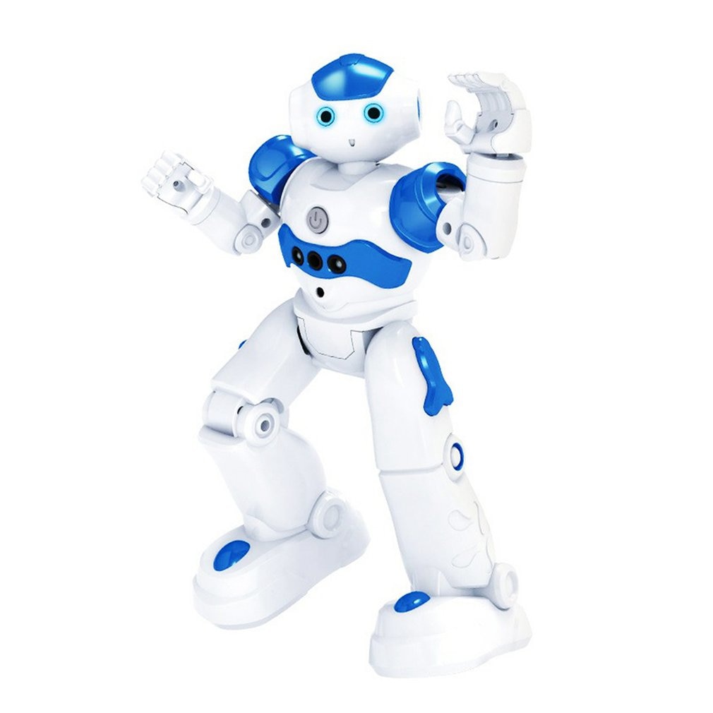 Intelligent Early Education Remote Control Robot Puzzle Boy Children's Toy Gesture Induction USB Charging