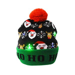 Christmas LED Hat Light Up Knitted Beanie Holiday Hat, Best Christmas Gift For Kids Adults