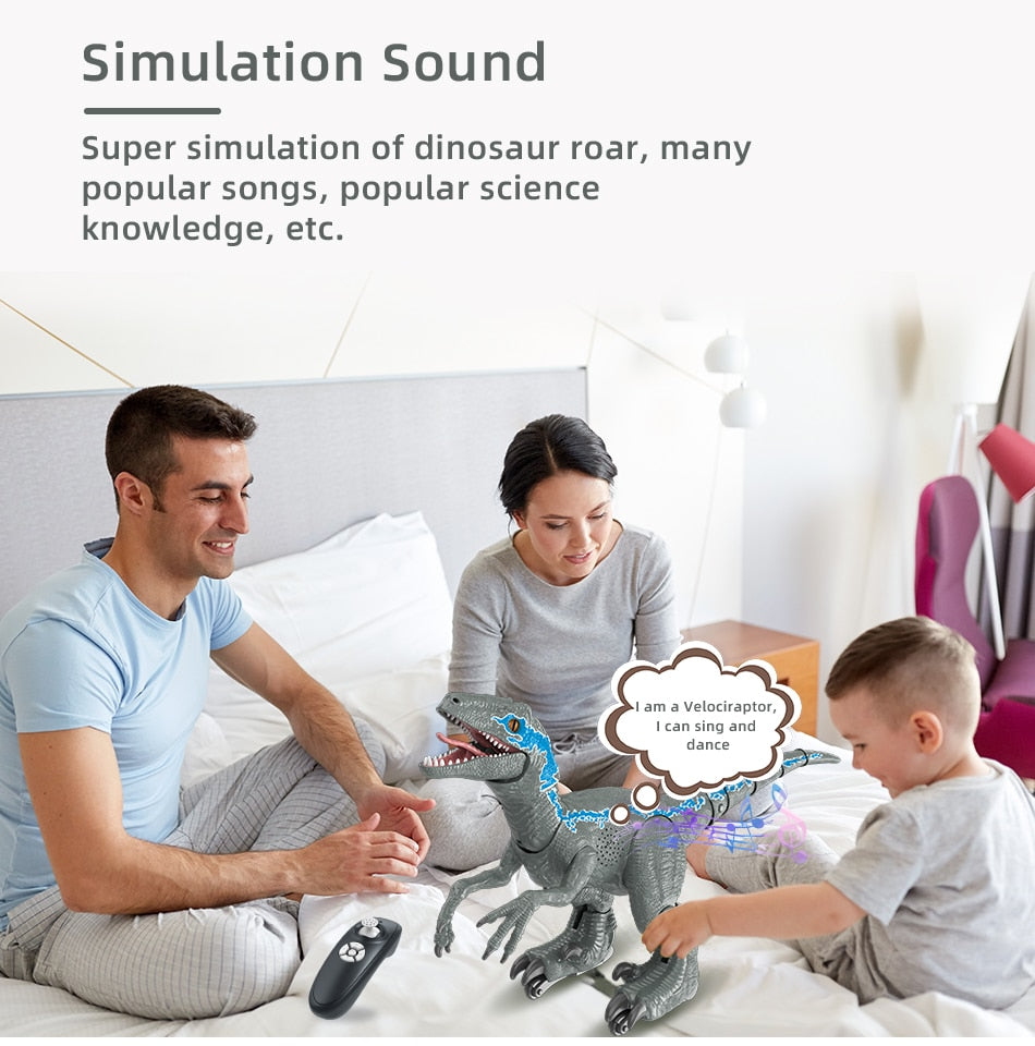 Giant RC Dinosaur Toy Remote Control Dinosaur Robot Electric Walking Animals Controlled Toys