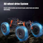 1/8 Super RC Rock Crawler 4WD Off-road Remote Control Monster Truck 2.4G Remote Climbing Car